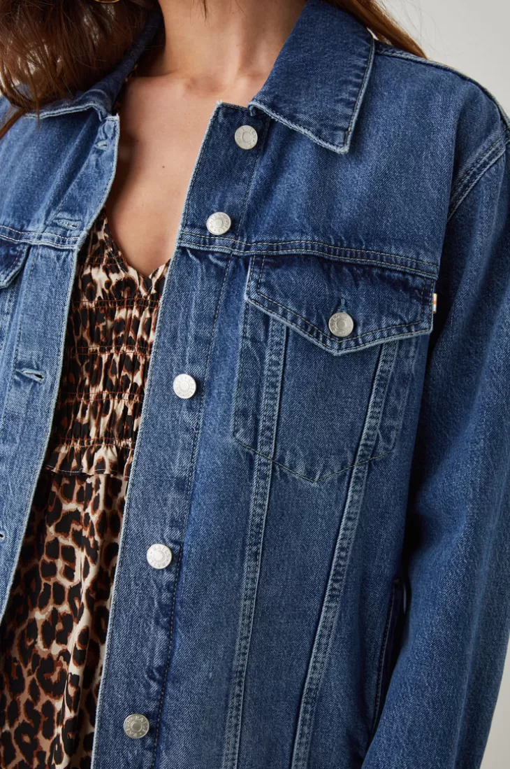 Rails GROVE BOYFRIEND TRUCKER JACKET*Women Denim