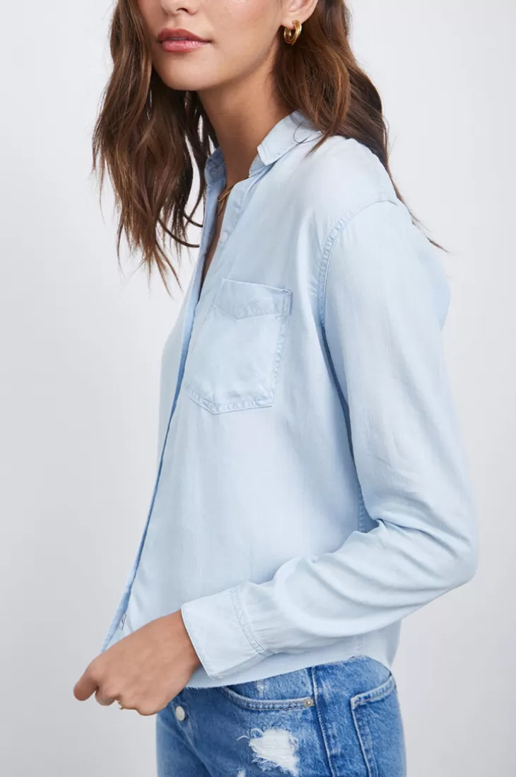 Rails INGRID RAW HEM SHIRT*Women Tops