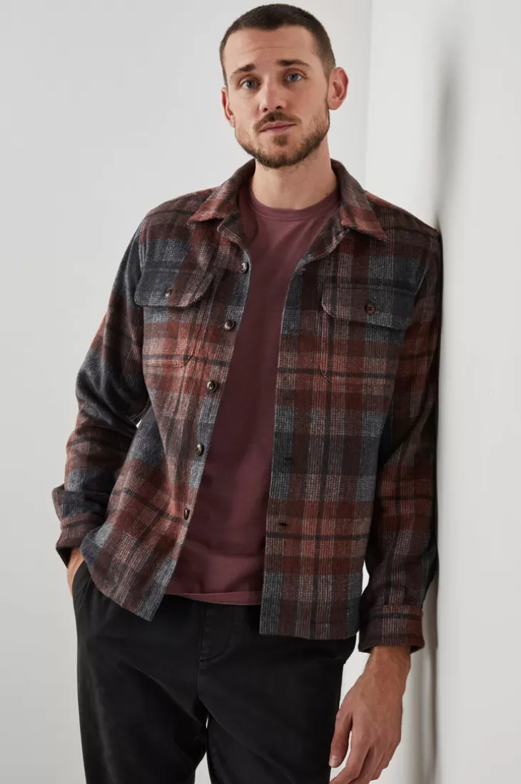 Rails VIGGO SHIRT JACKET*Men Plaids