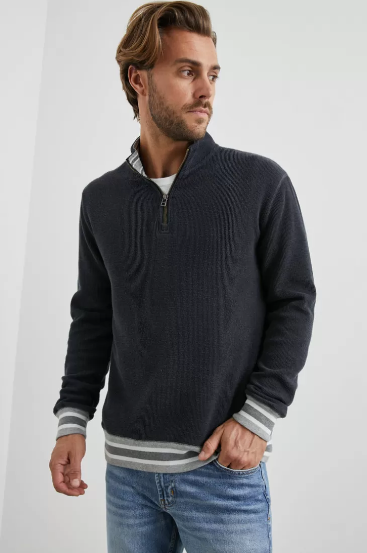 Rails WARD QUARTER ZIP*Men Sweatshirts & Hoodies